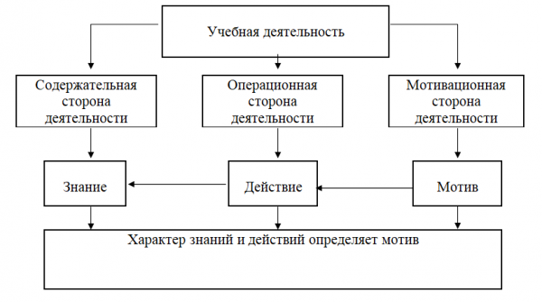 Схема учебного материала. Схема учебного материала